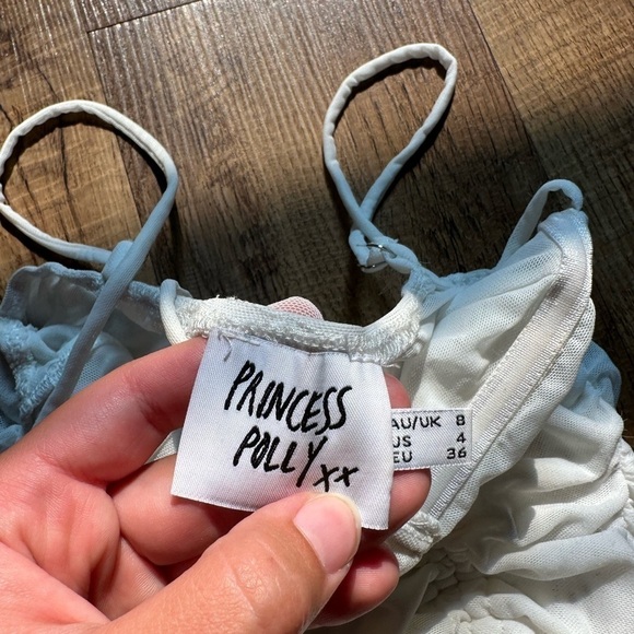 PRINCESS POLLY Shine Bright Crop Top - Picture 4 of 4